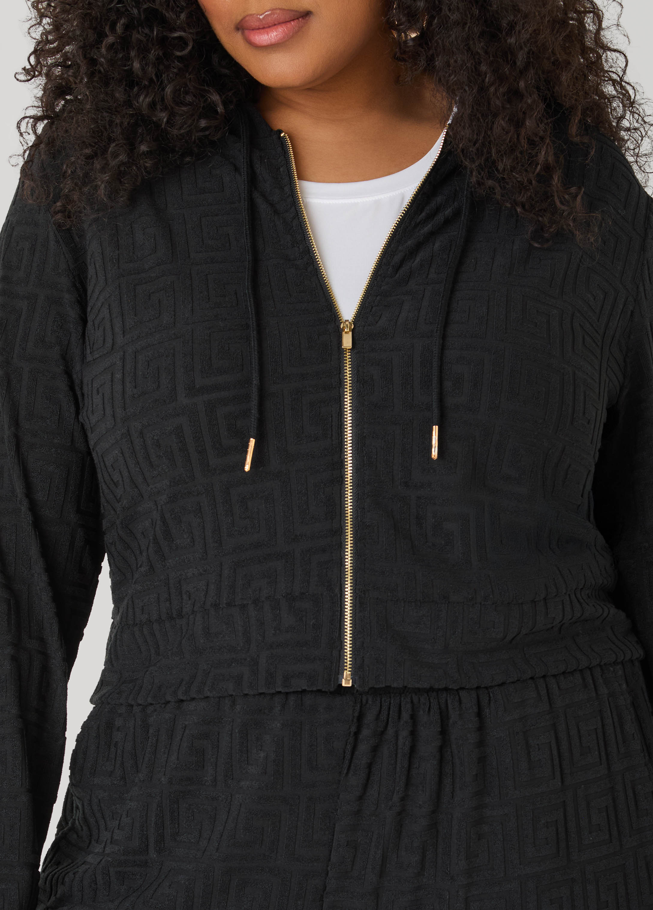 Greek Key Track Jacket
