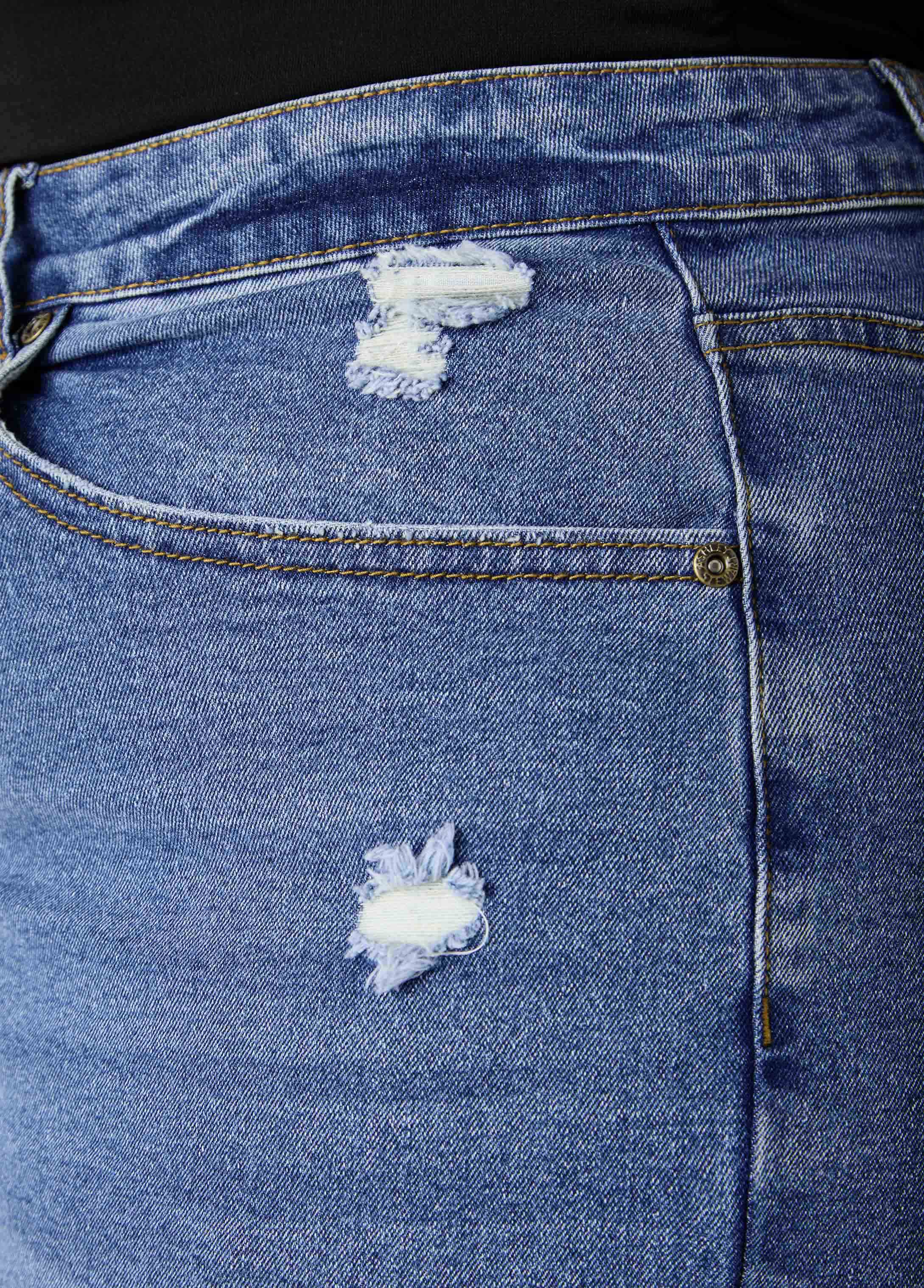 Fearless Distressed Denim Shorts