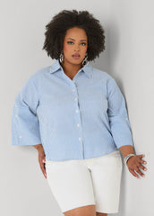 Seersucker Cotton Shirt