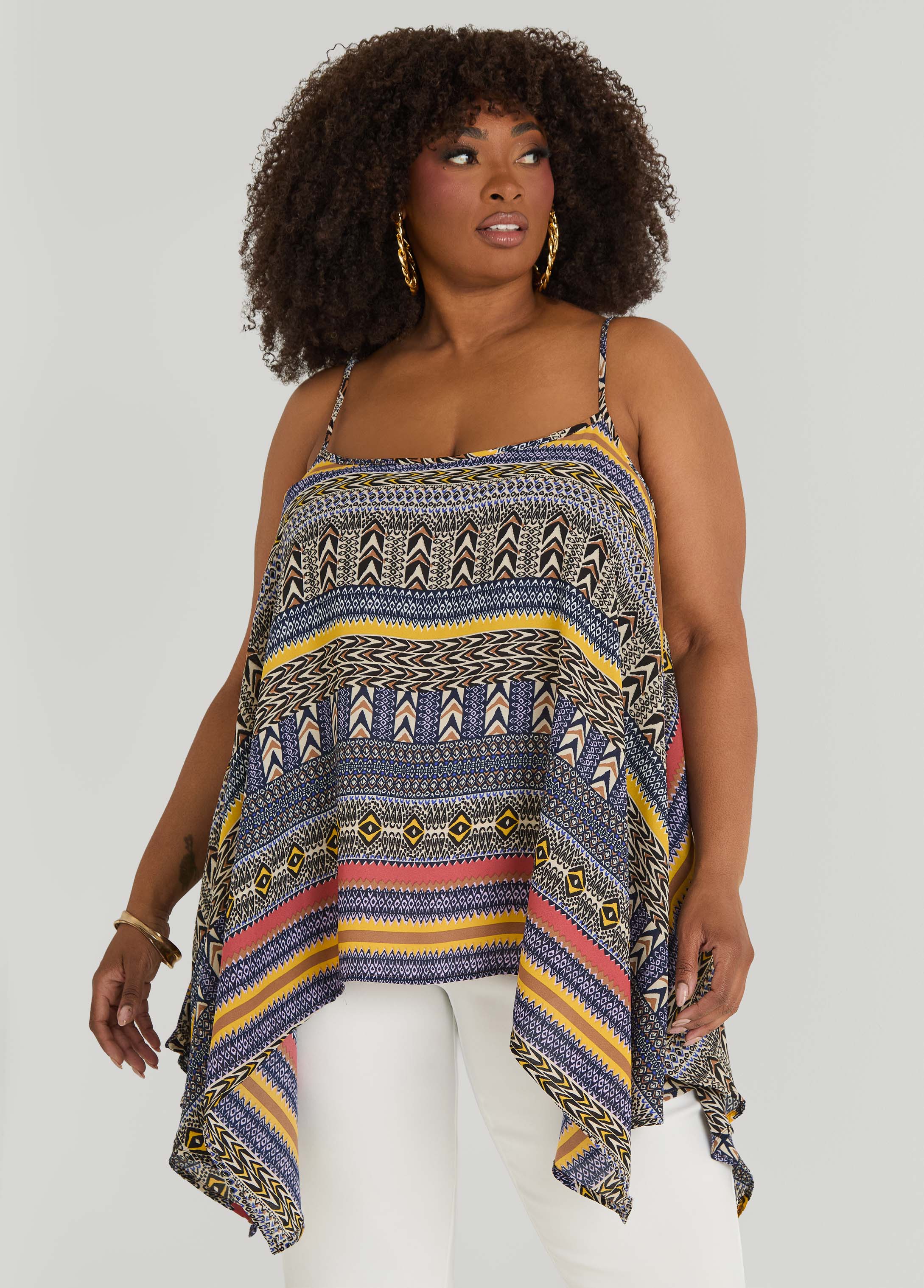 Printed Handkerchief Tank