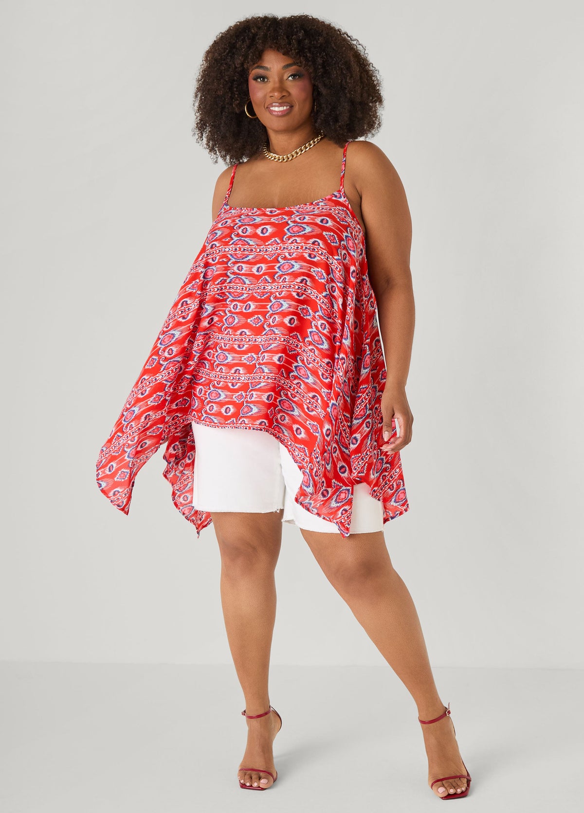 Printed Handkerchief Tank