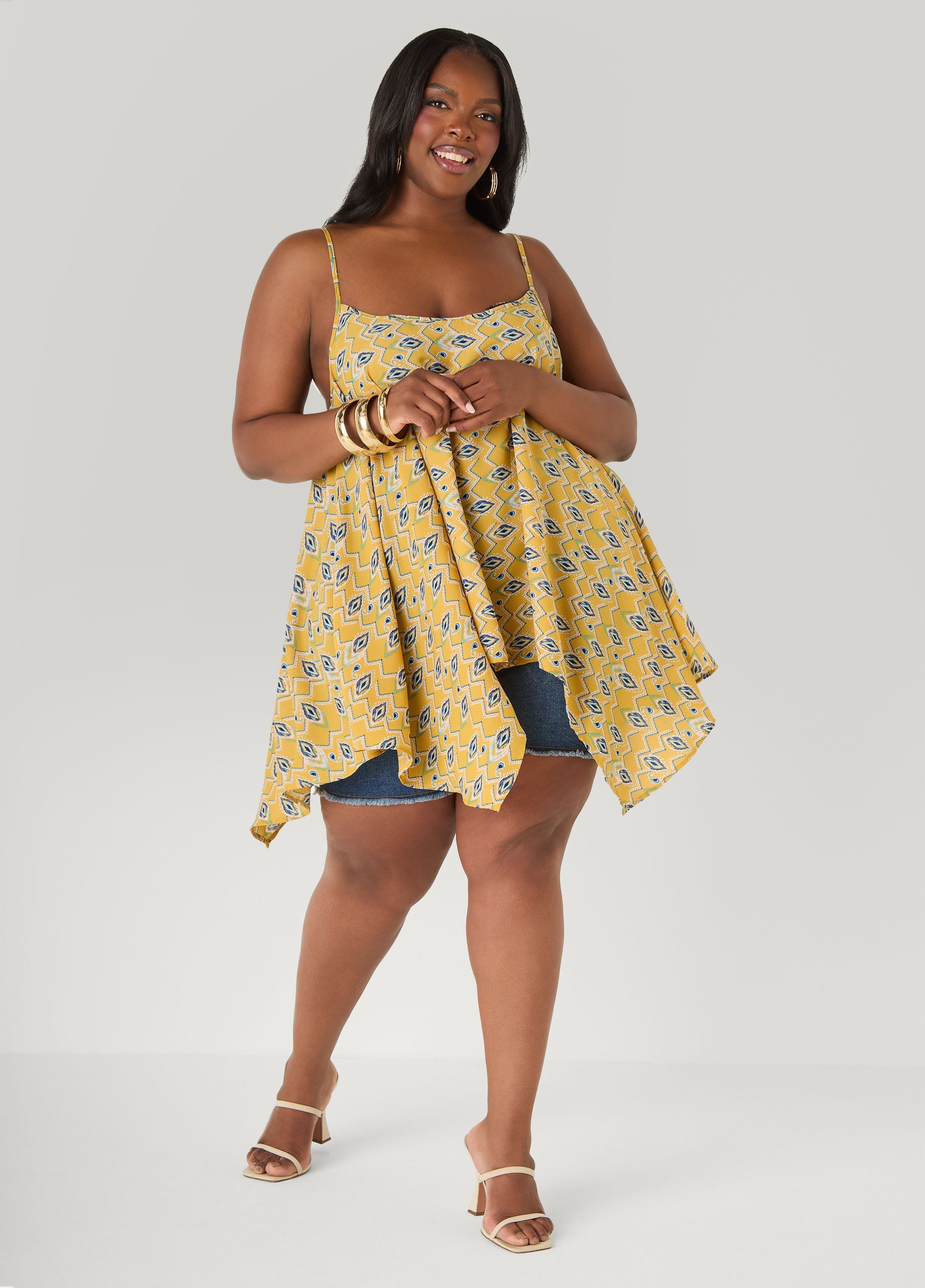 Printed Handkerchief Tank