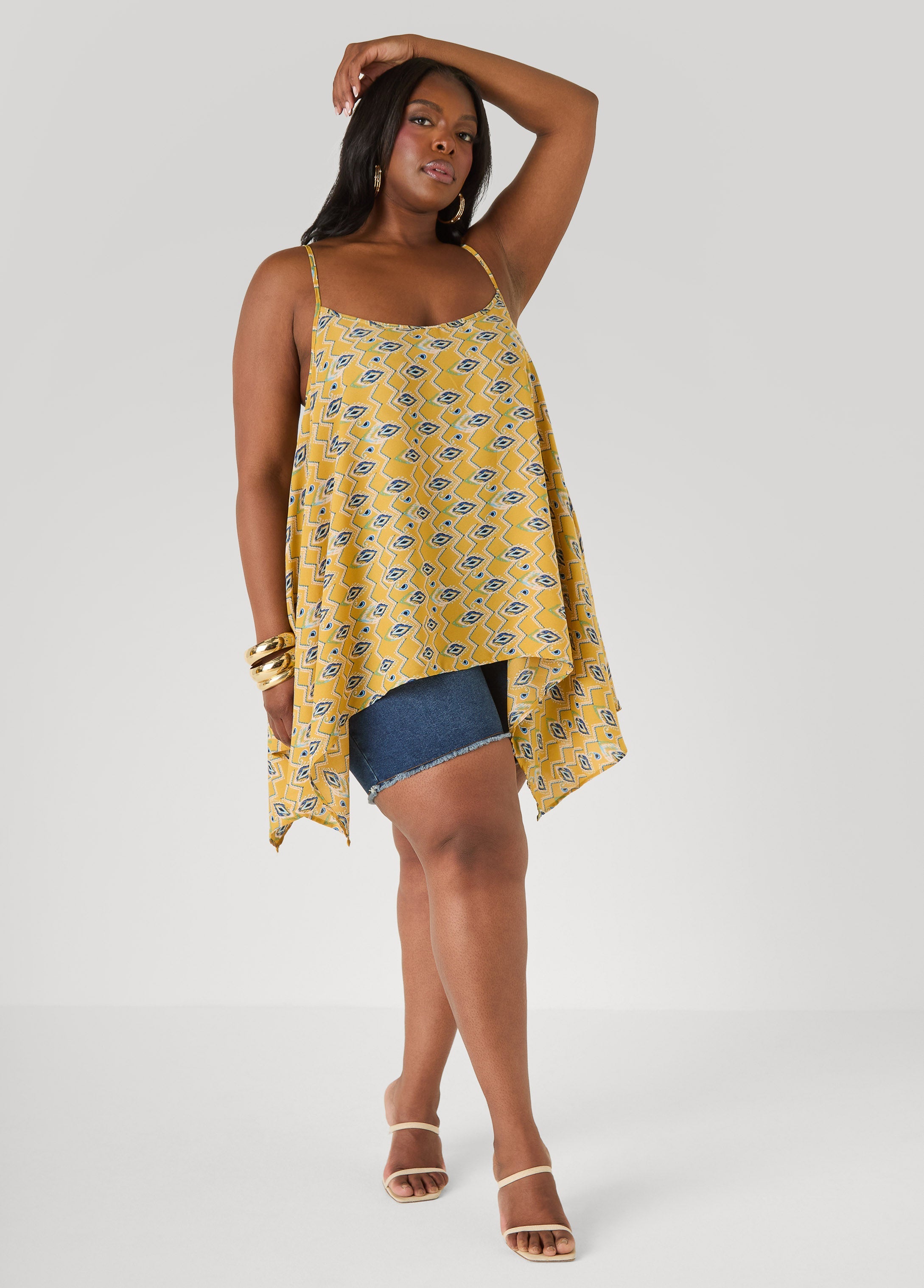 Printed Handkerchief Tank