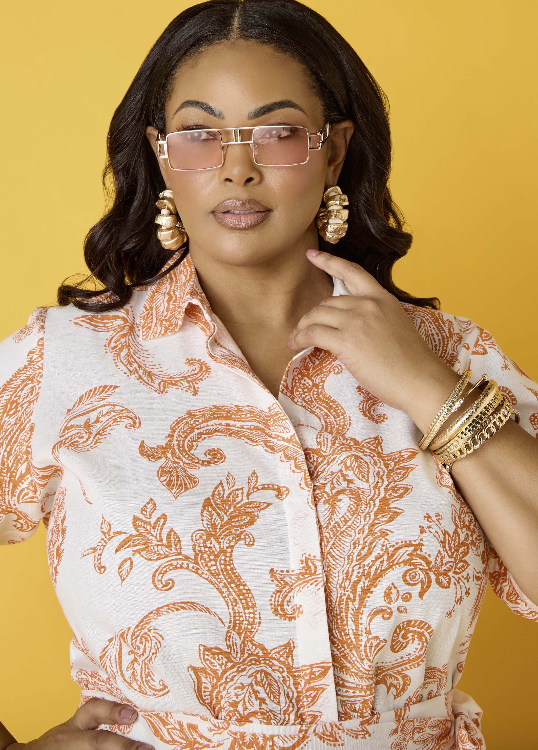 Paisley Print Shirt