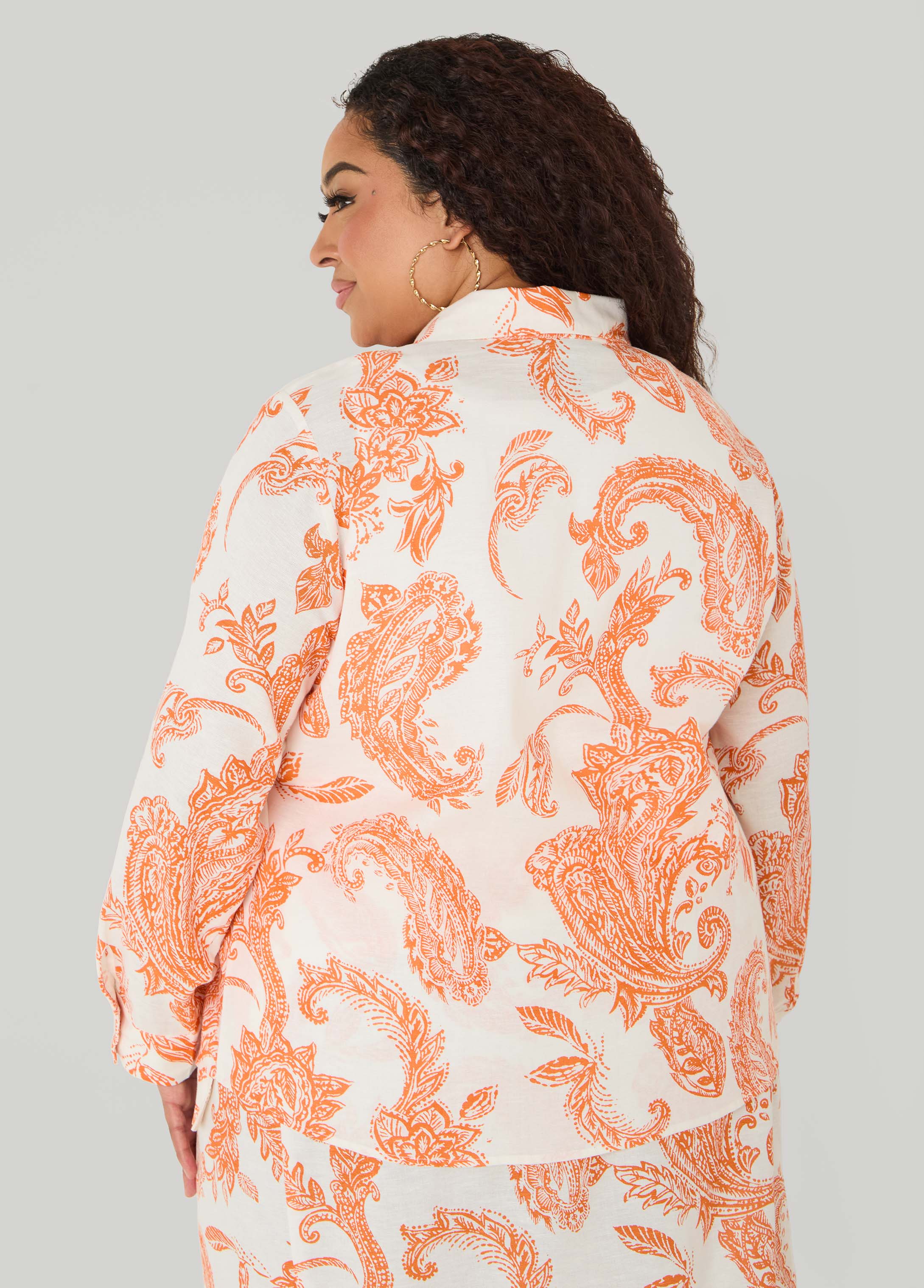 Paisley Print Shirt