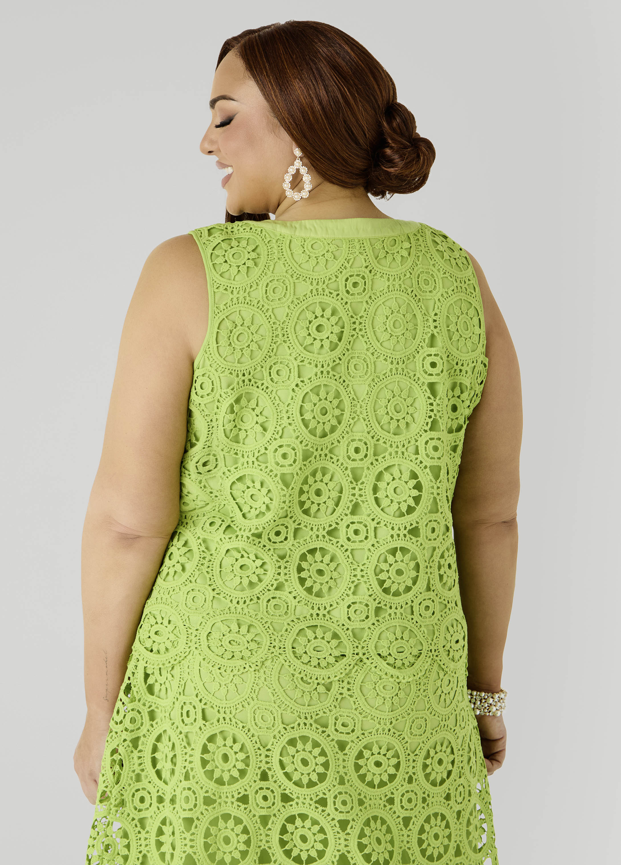 Crochet Button Front Top