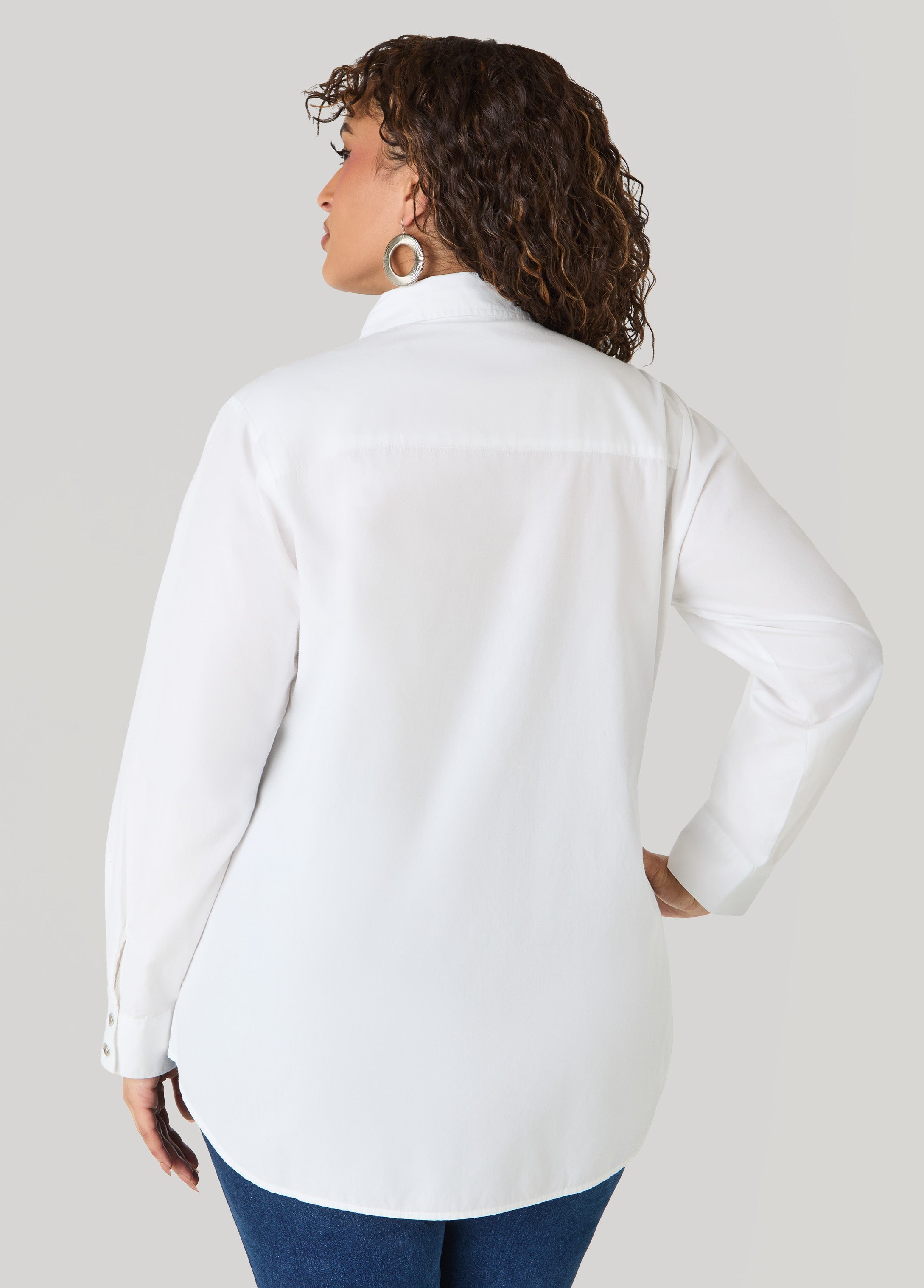 Studded Cotton Shirt