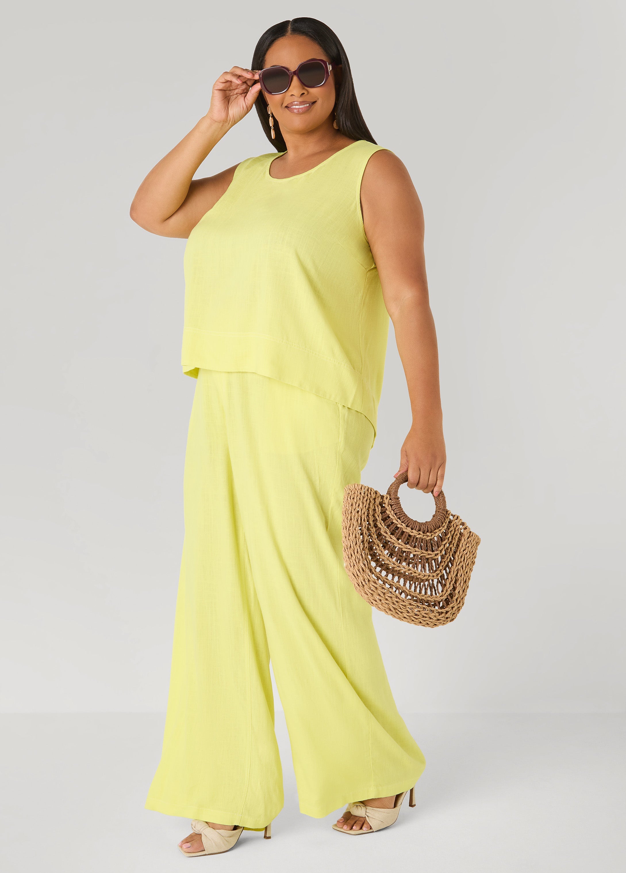 Linen Blend Top