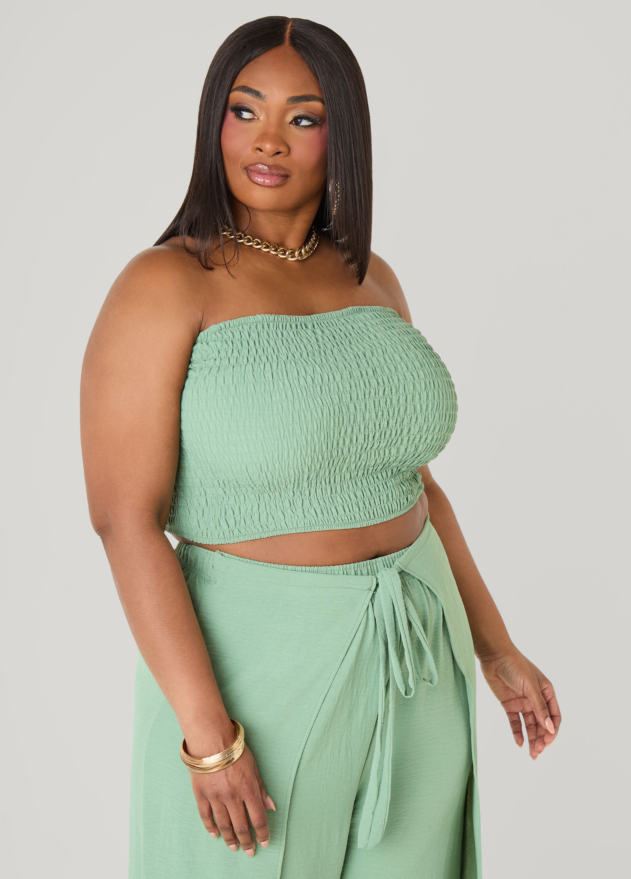 Smocked Tube Top