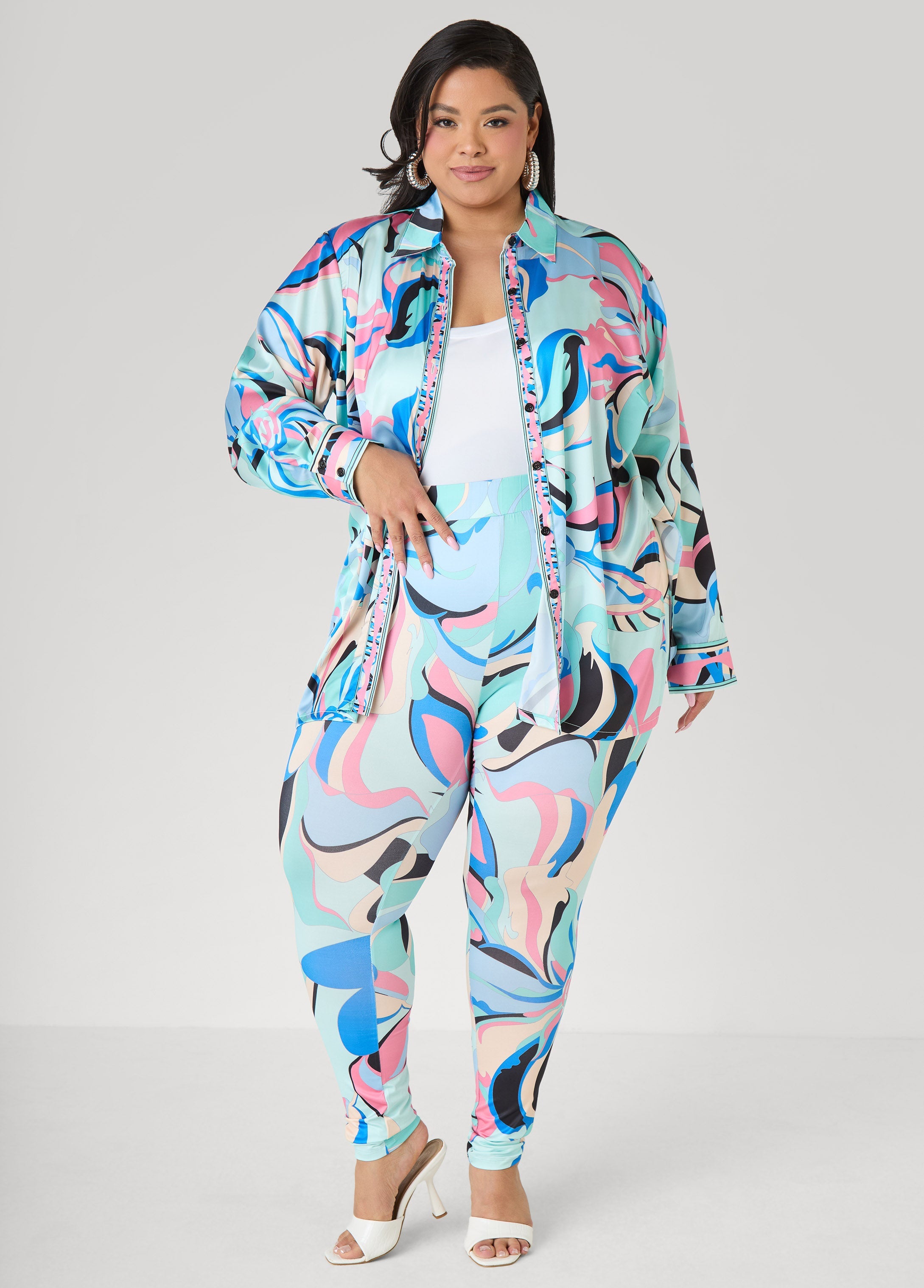 Floral High Rise Leggings