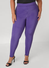 Striped Liquid Leggings