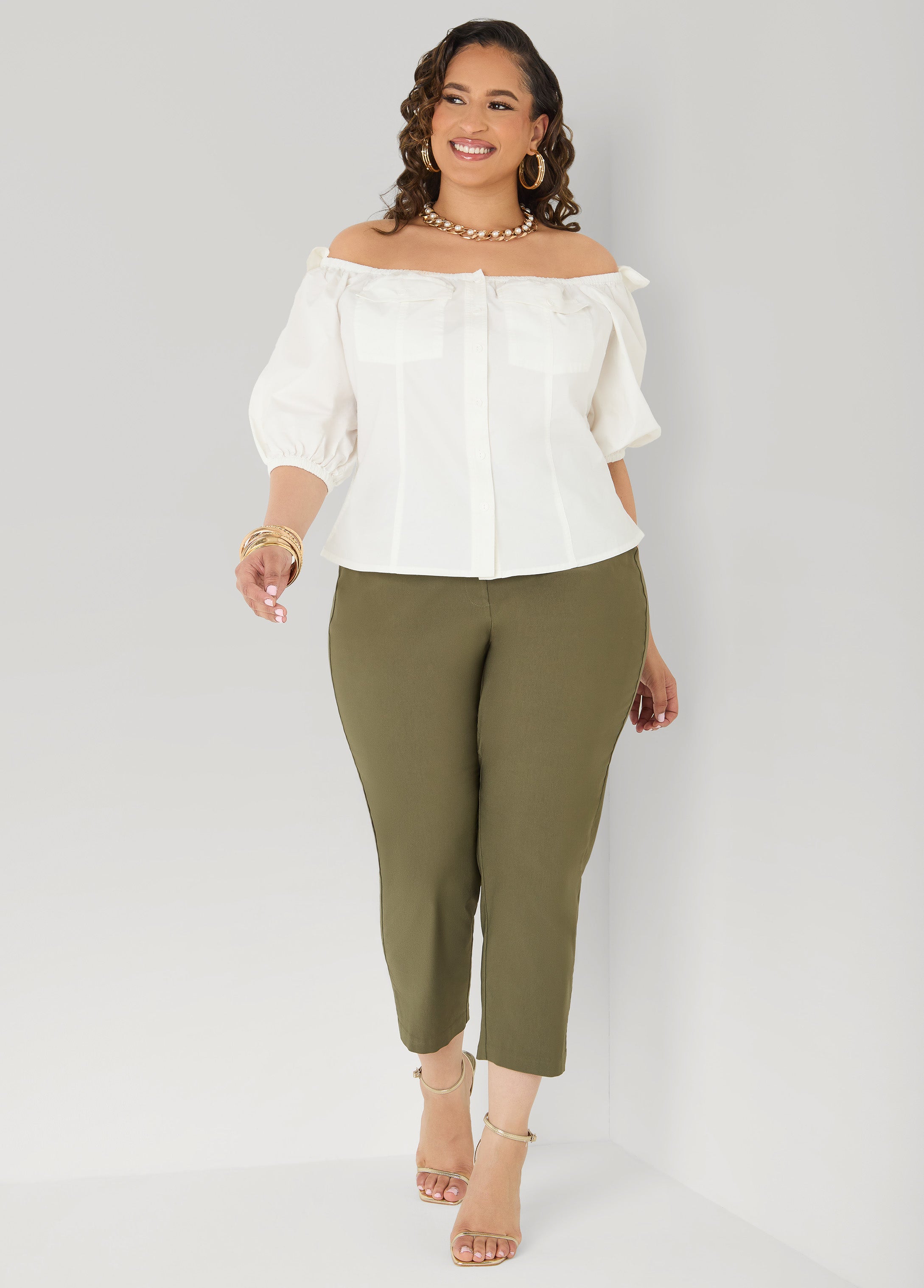 Millennium Split Cuff Capris