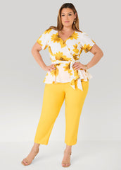 Millennium Split Cuff Capris
