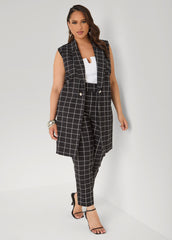 Millennium Checked Ankle Pants