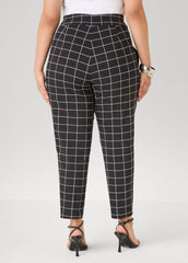 Millennium Checked Ankle Pants