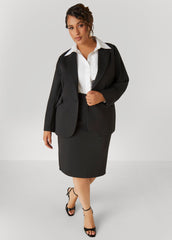 Pull On Ponte Skirt