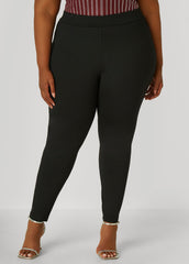 Ponte High Rise Pull On Leggings
