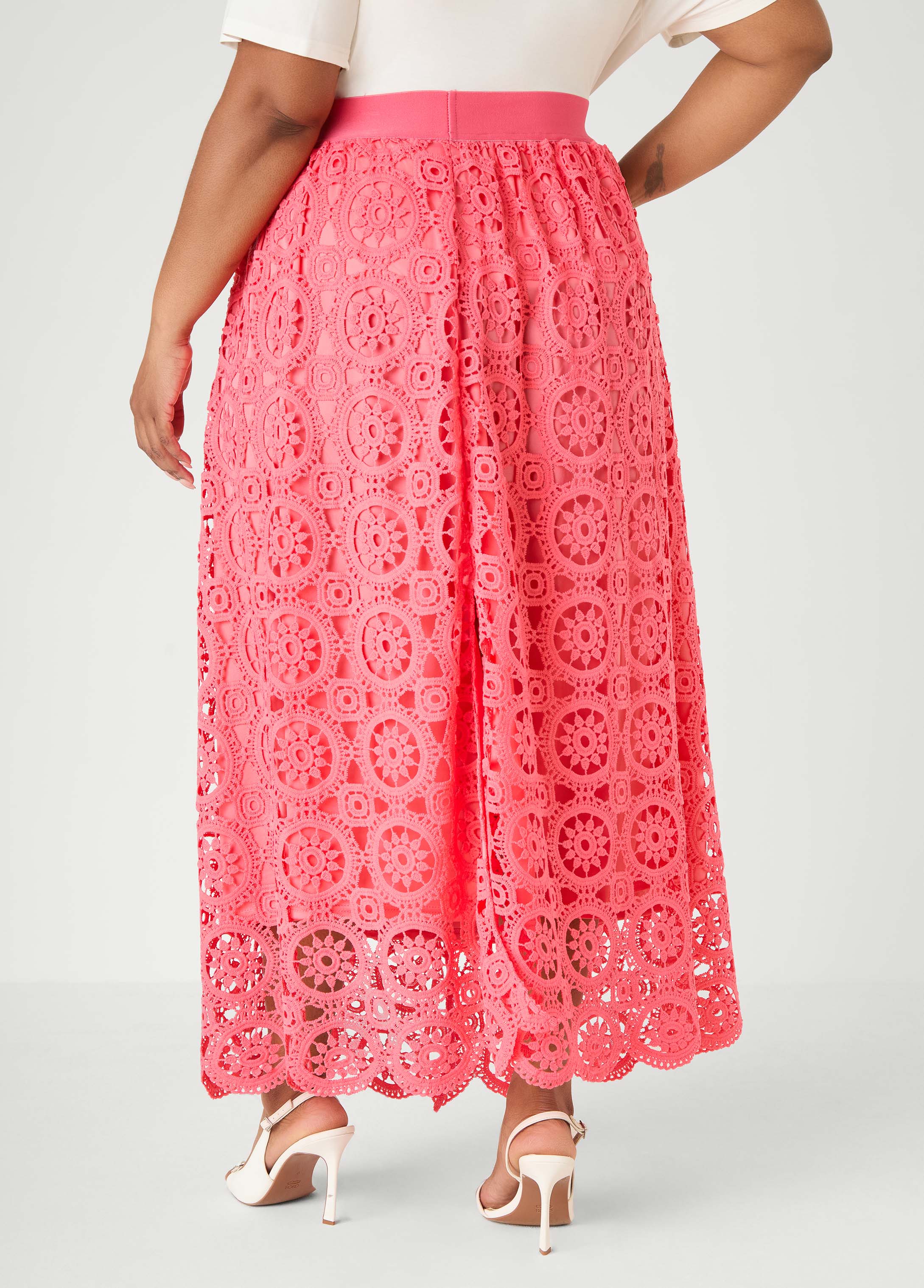 Crocheted Maxi Skirt