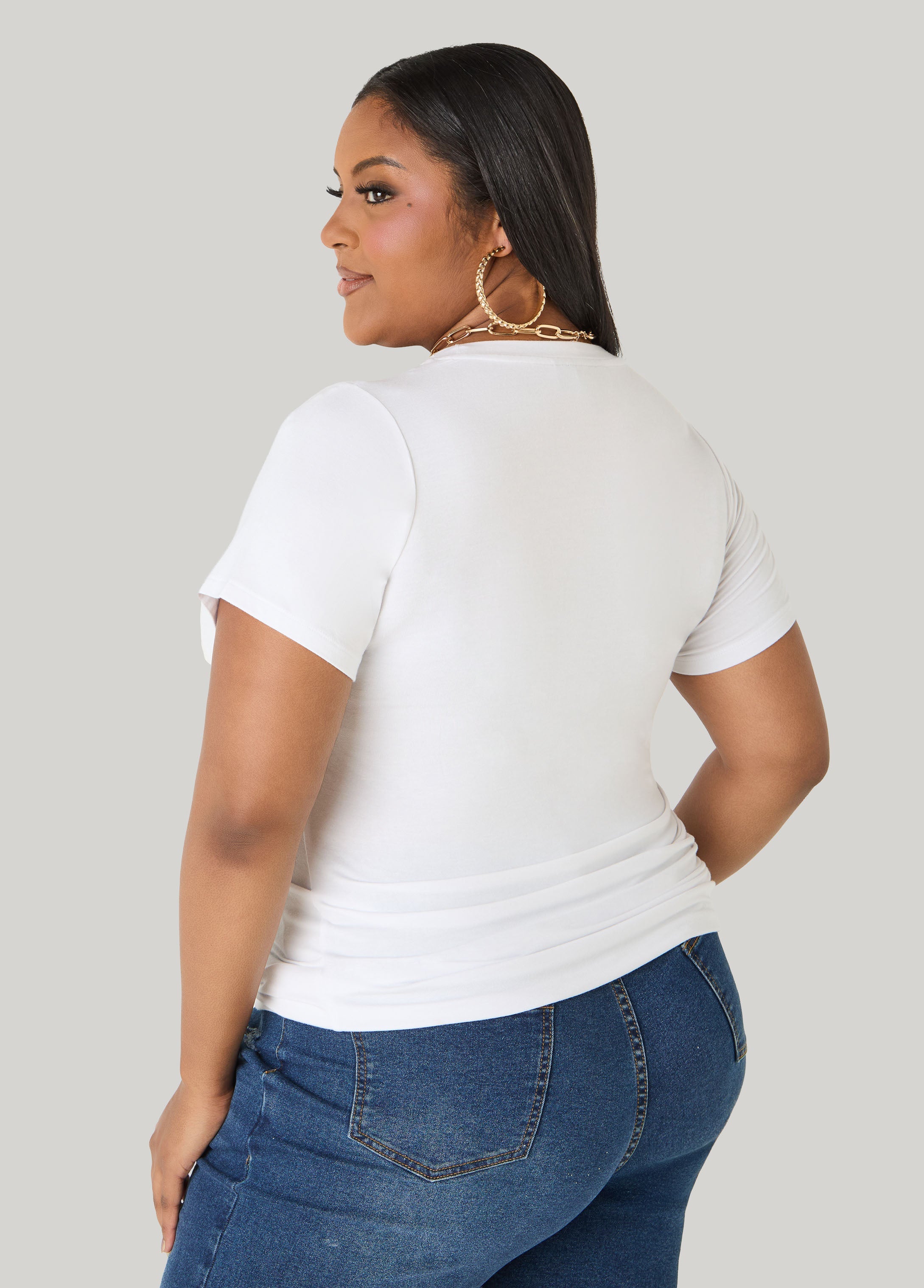 Iconic Glittered Graphic Tee