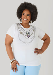Necklace Graphic Tee