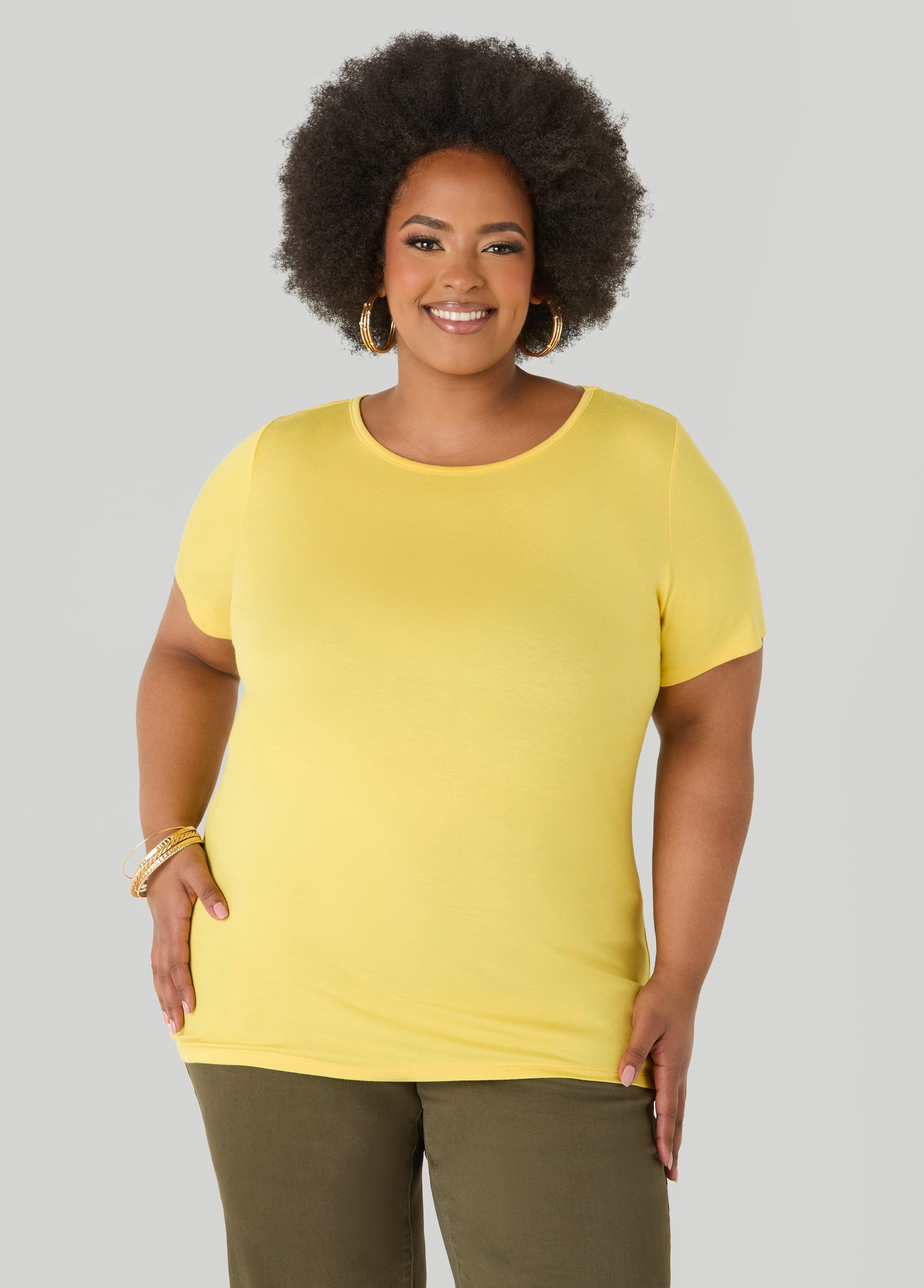 The Basic Jersey Crewneck Tee