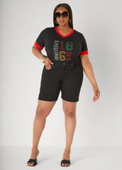 Juneteenth 1865 Crystal Tee