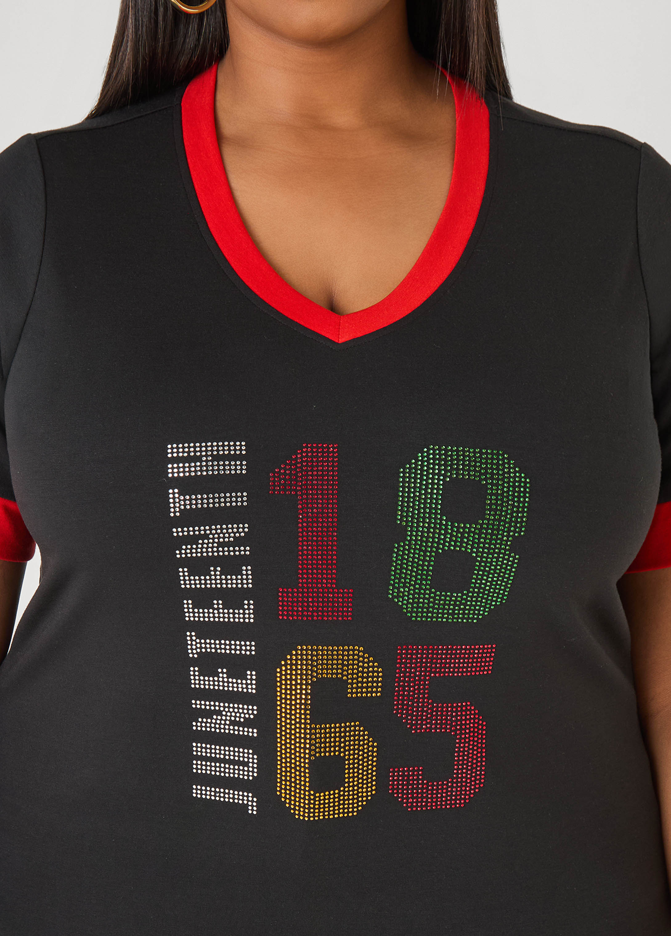 Juneteenth 1865 Crystal Tee