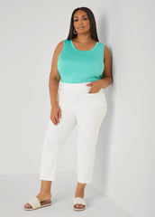 The Basic Stretch Knit Cami Top