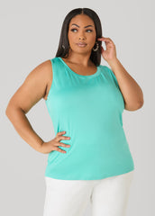 The Basic Stretch Knit Cami Top