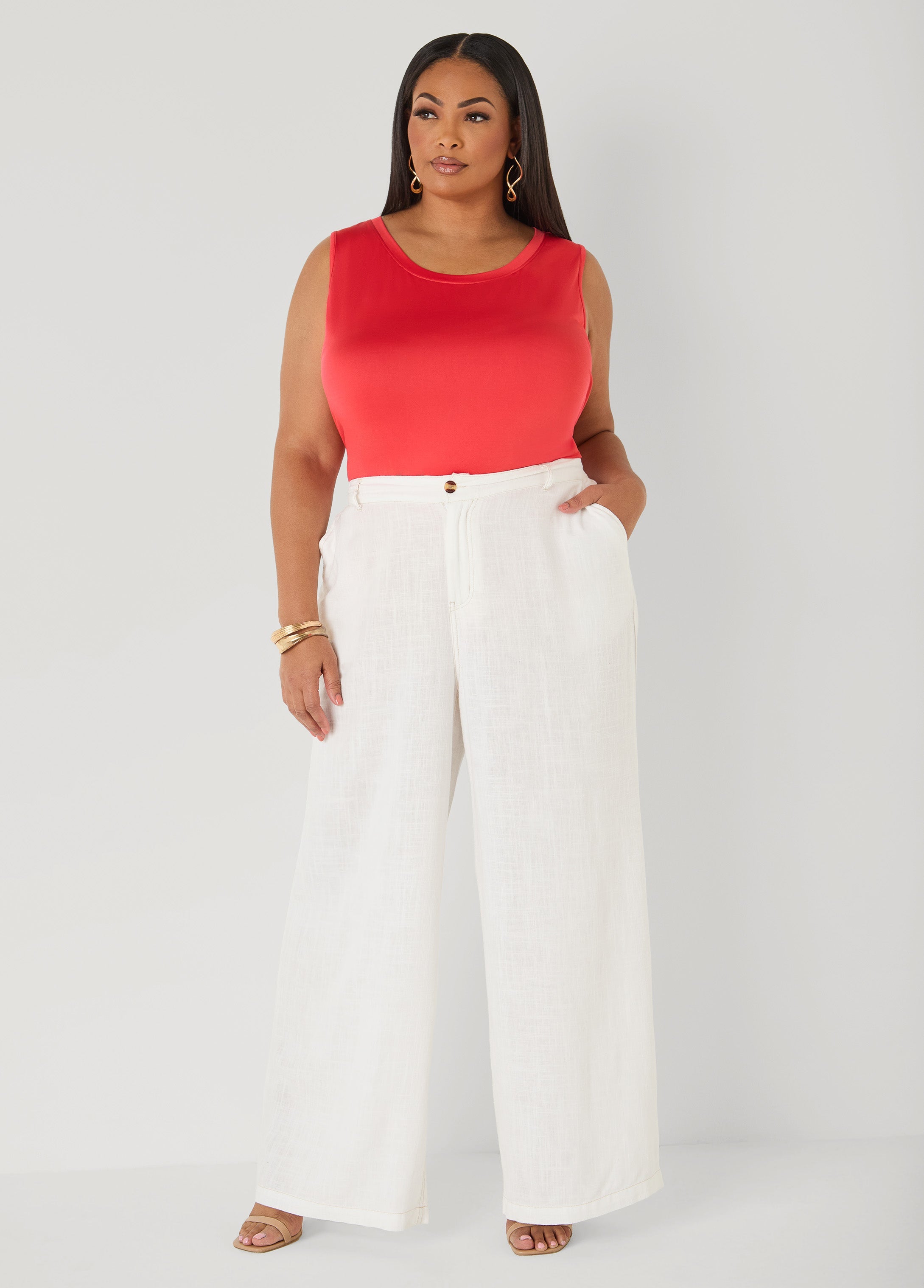 The Basic Stretch Knit Cami Top