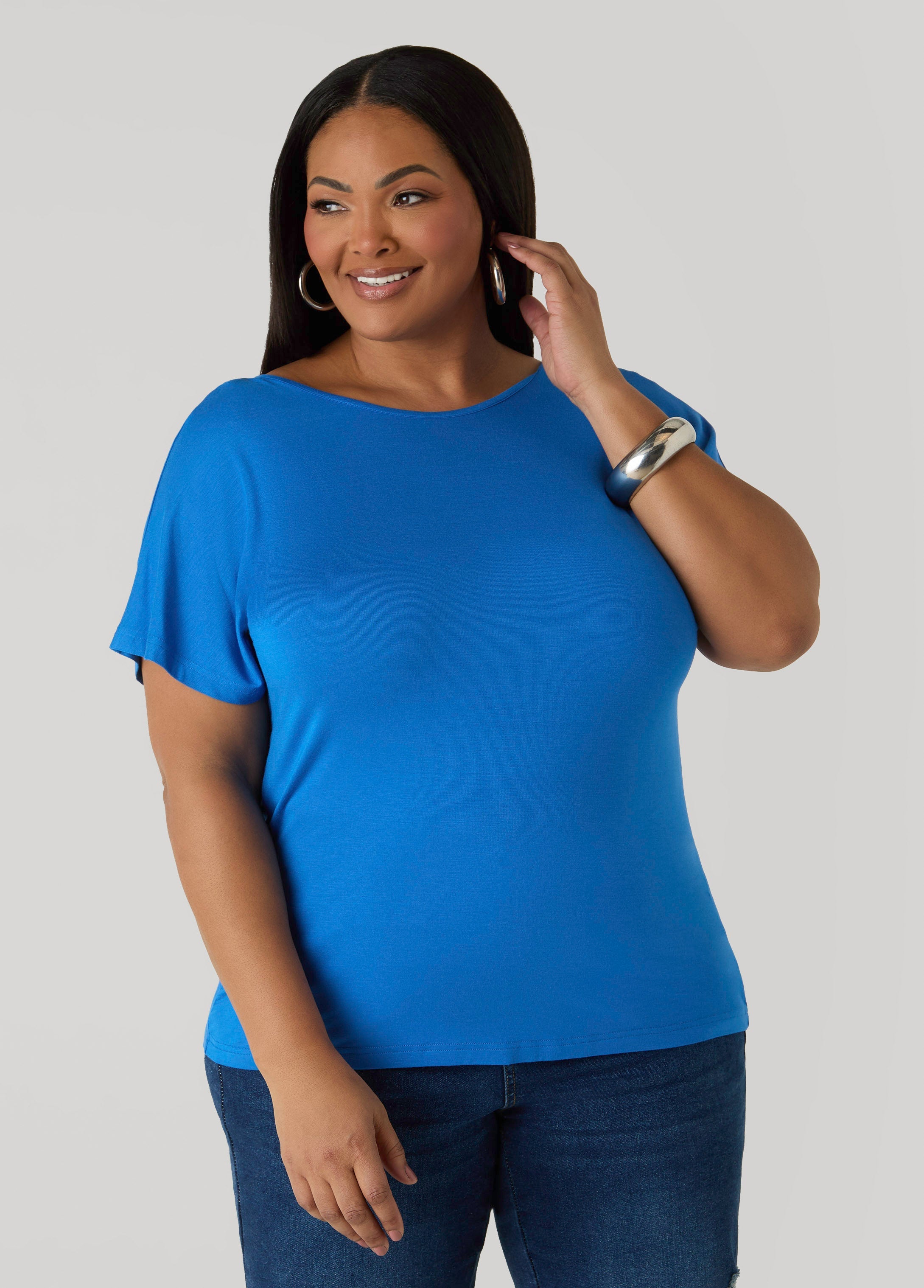 Lace Paneled Open Back Top