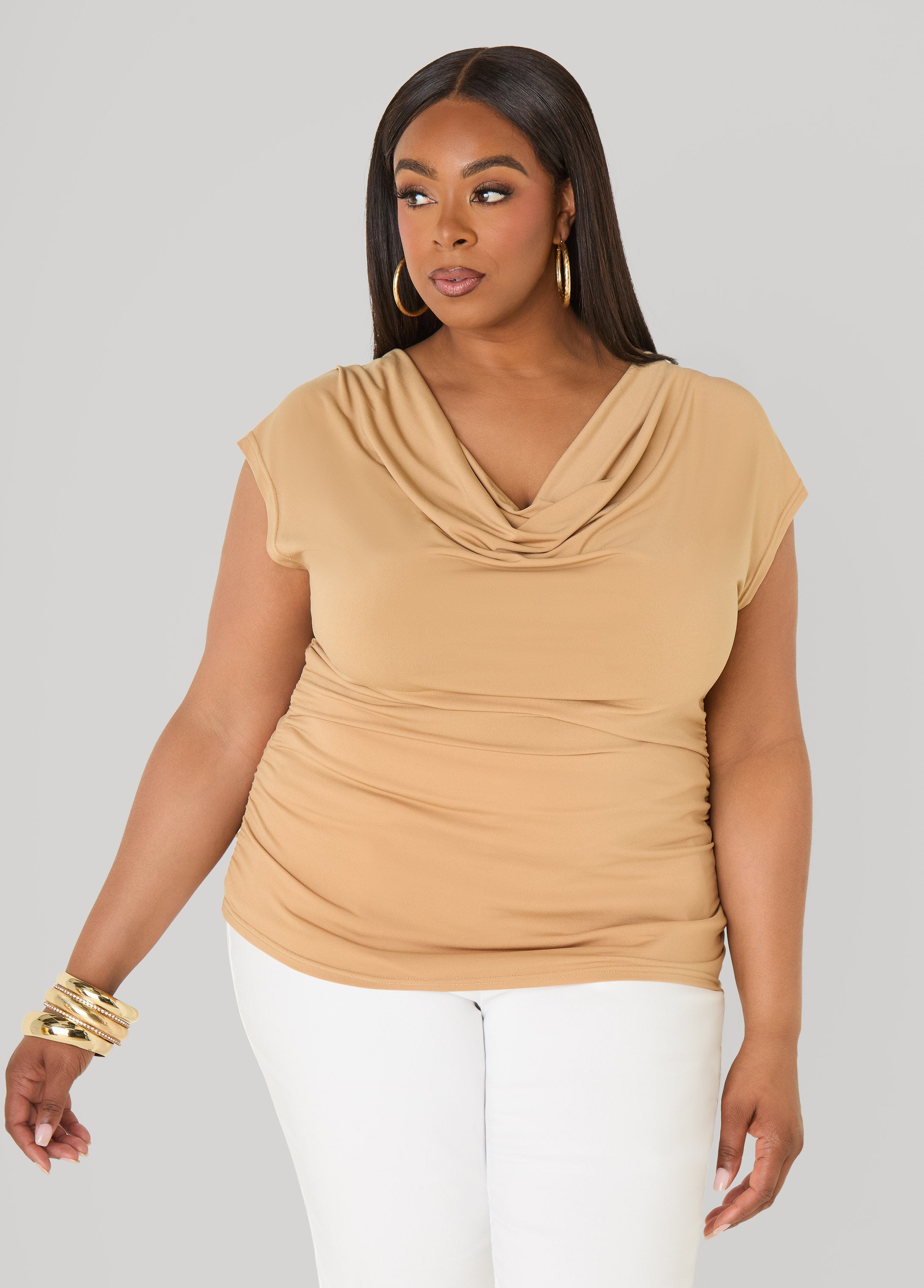 Cowl Neck Top