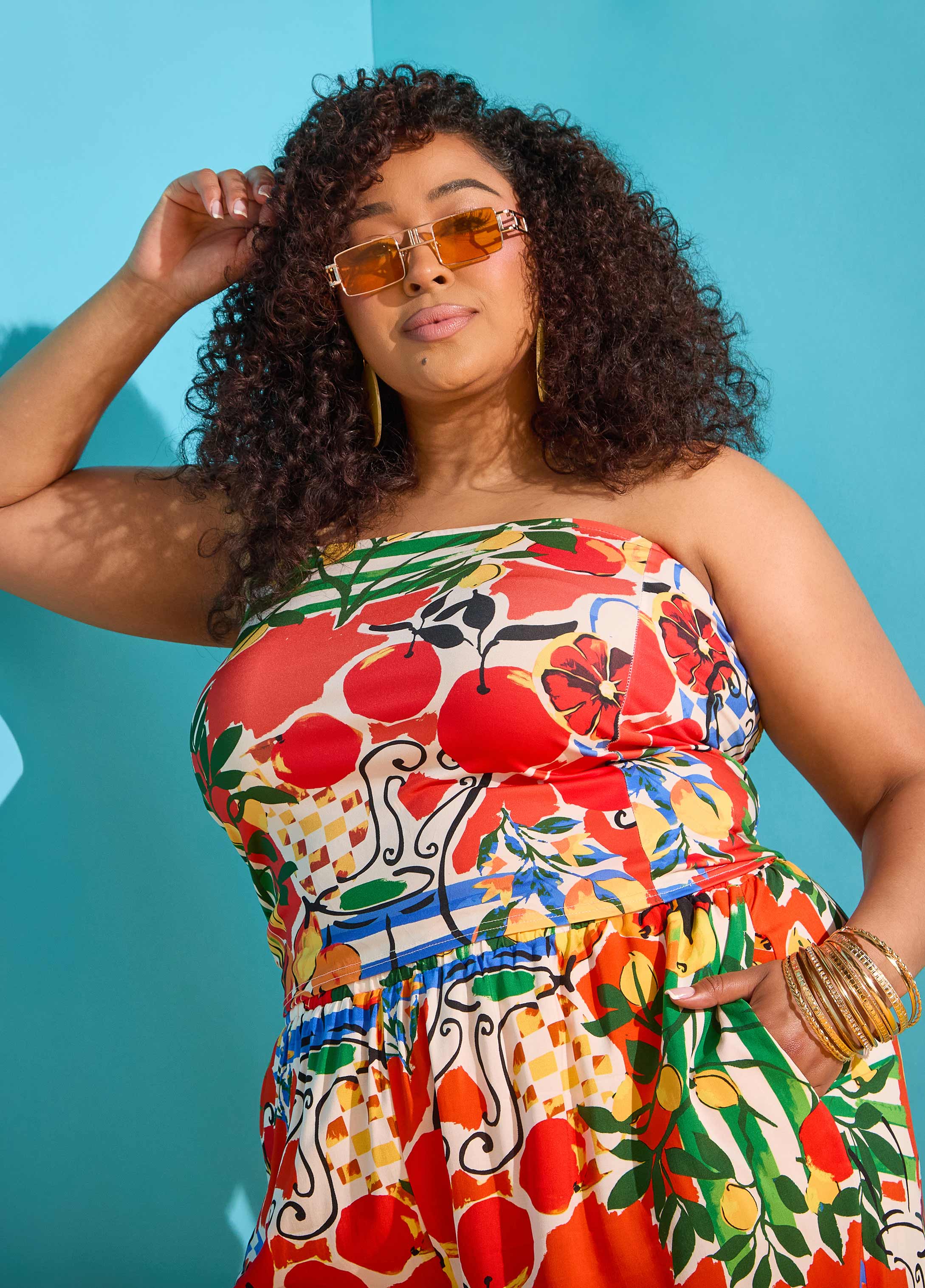 Printed Tube Top