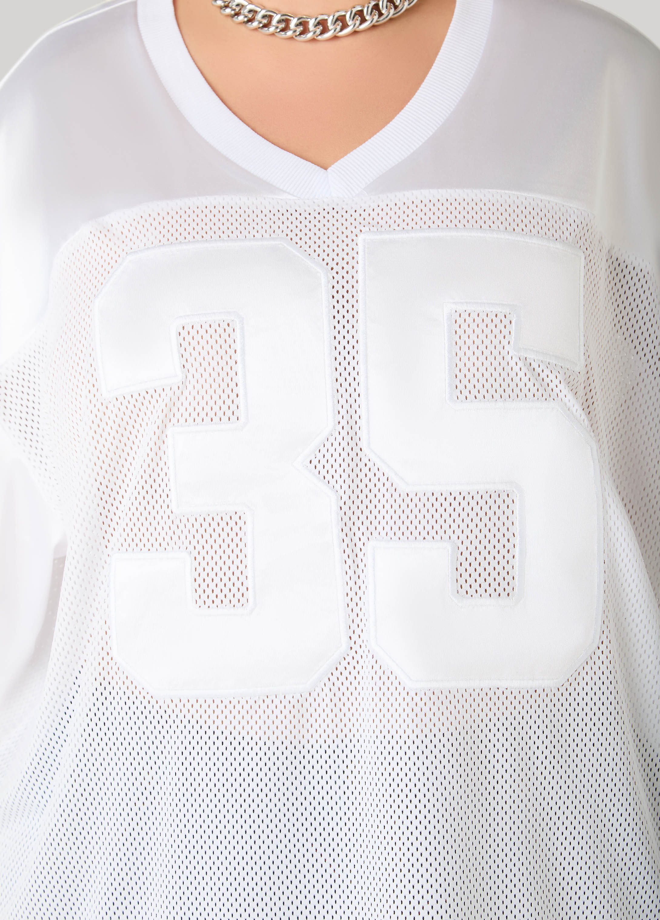 Mesh Paneled Jersey