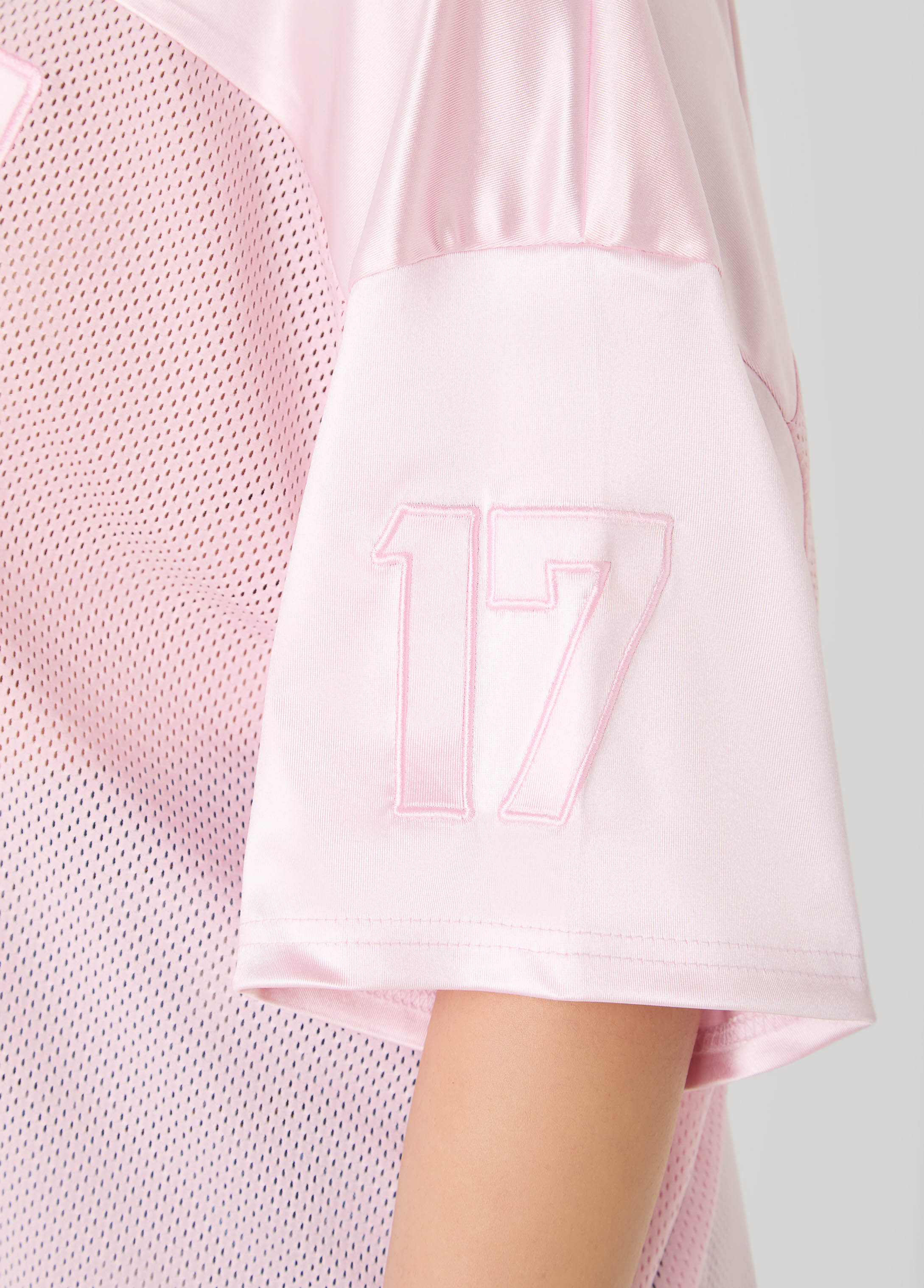 Mesh Paneled Jersey