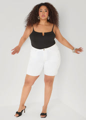 Ruched U Ring Cami Top