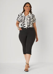 Love Fashion Print Shirt