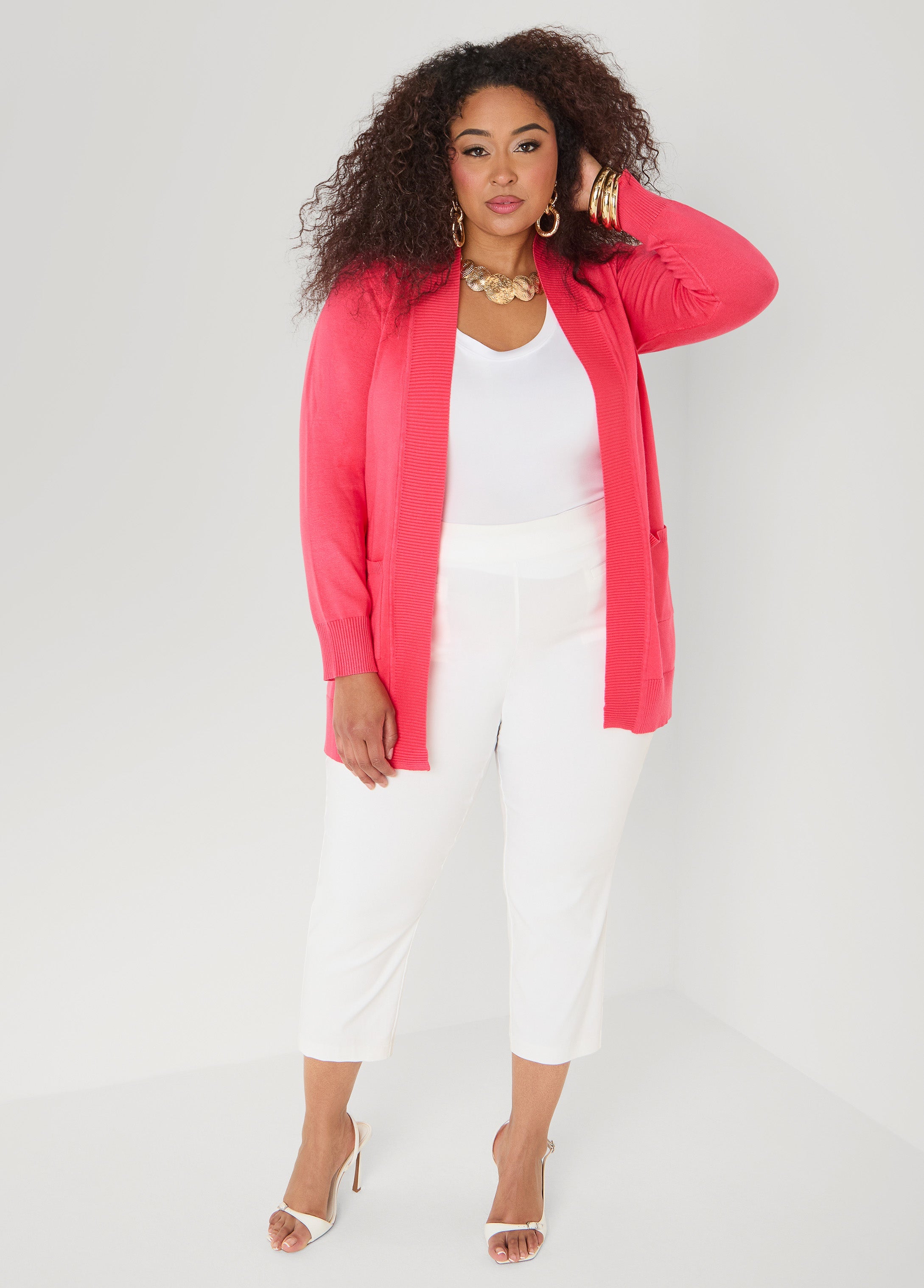 Open Front Cardigan