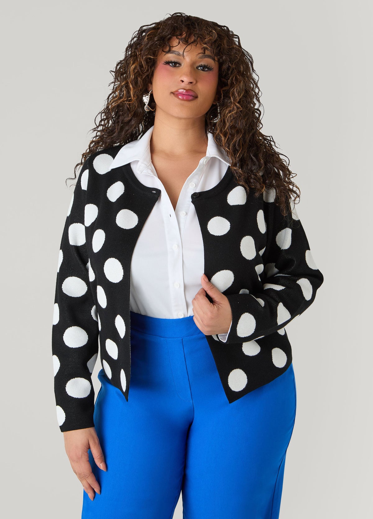 Polka Dot Cardigan