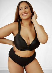 Smoothing Plunge Butterfly Bra