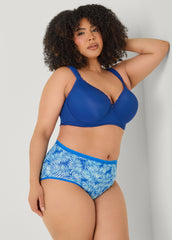 Palm Print Stretch Cotton Briefs