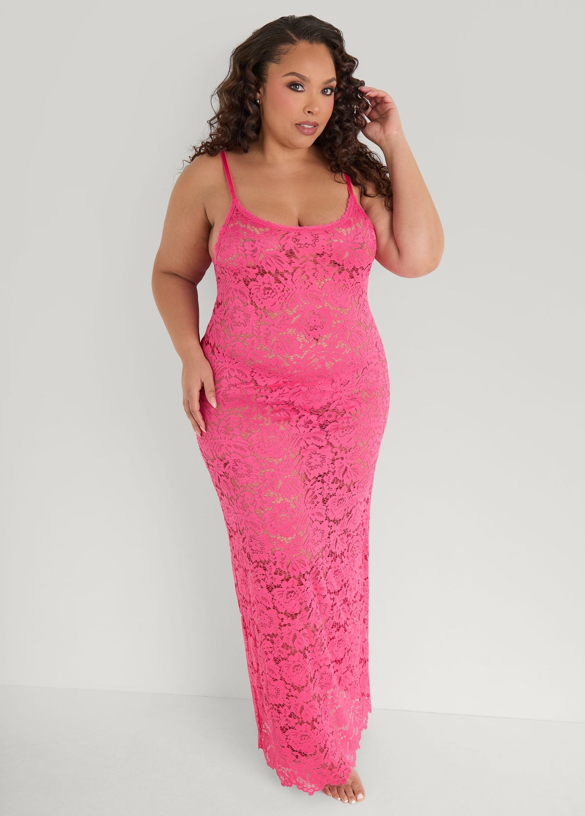 Lace Lingerie Gown