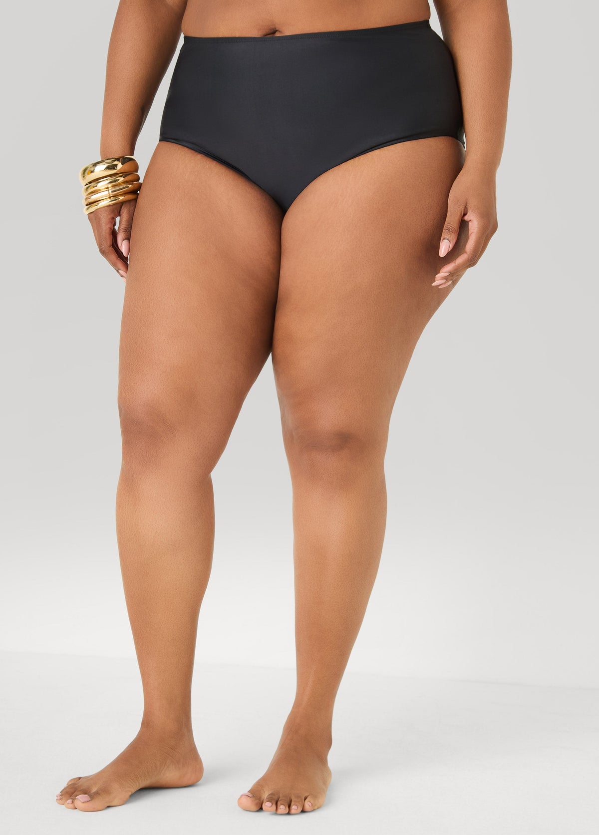 High Waist Swim Briefs