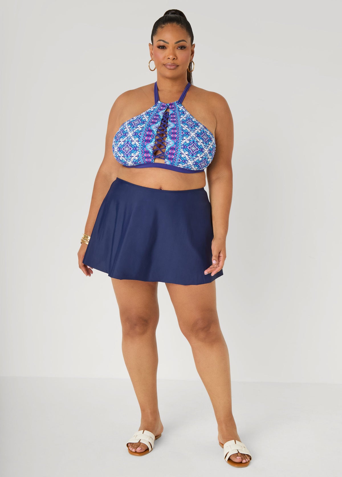 Layered Swim Skirt