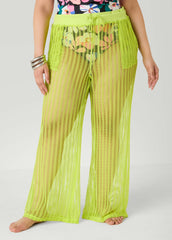 Given Kale Cover Up Mesh Pants