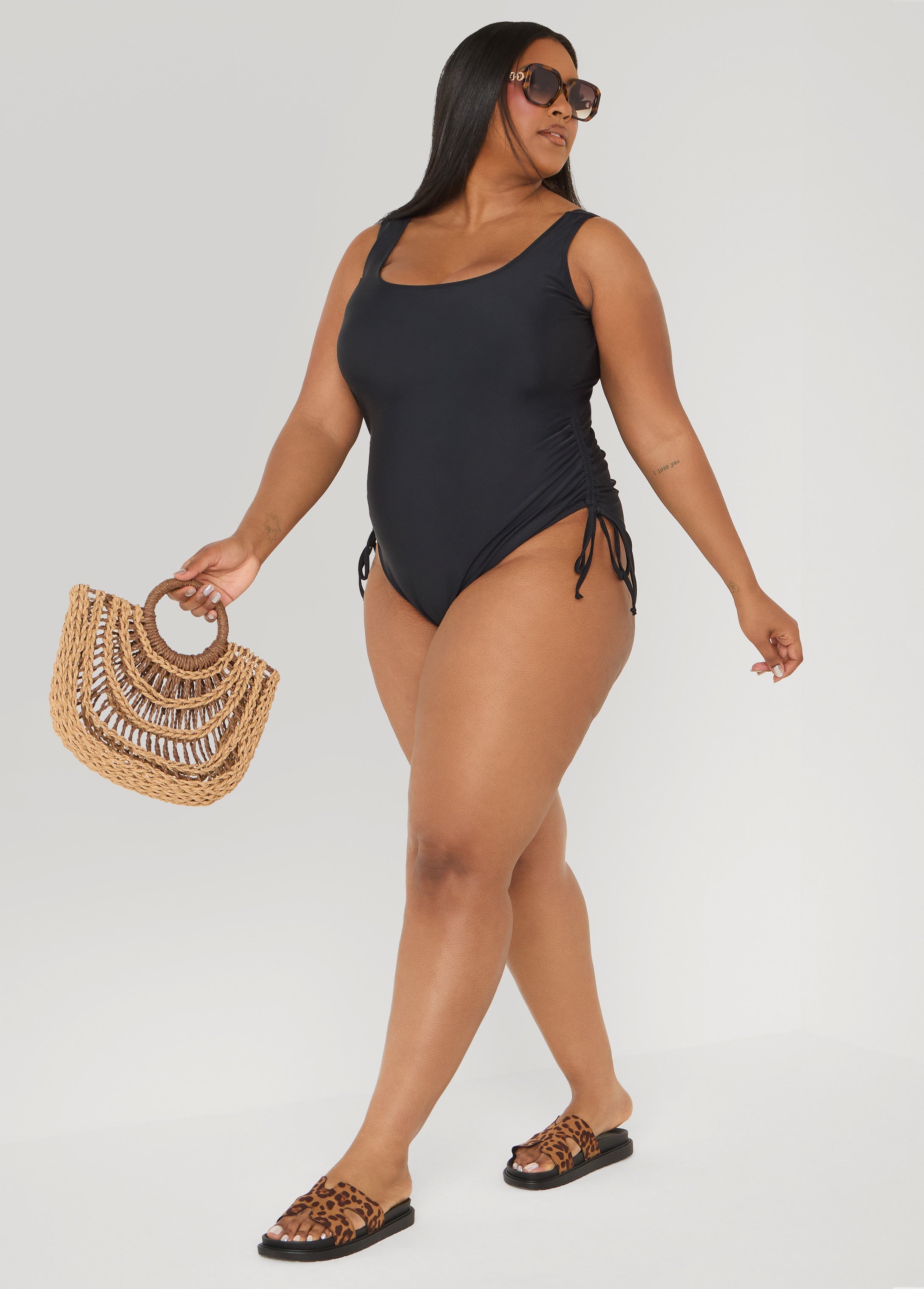 Drawstring Swimsuit