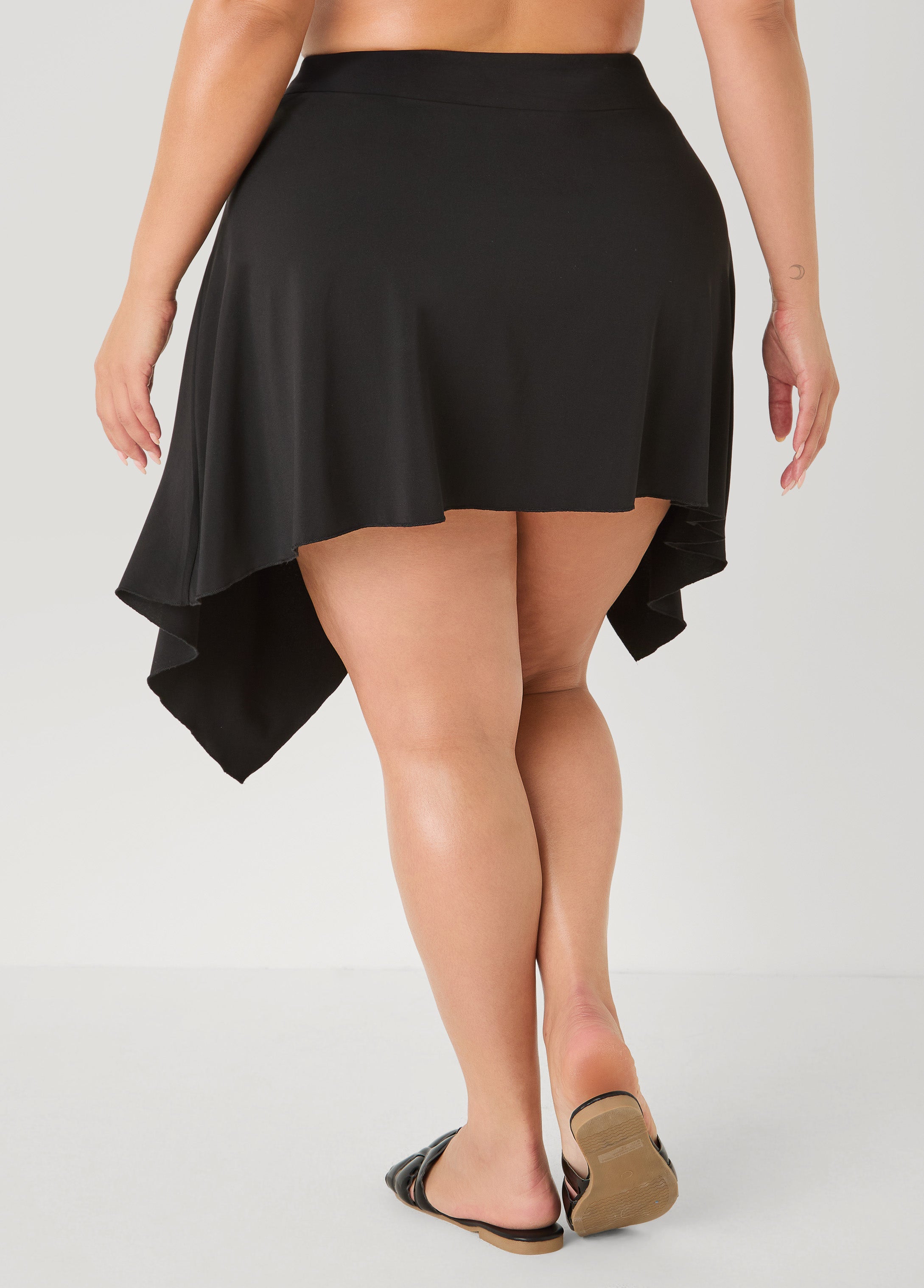 Asymmetric Swim Skort