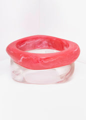 Marbled Bangle Set