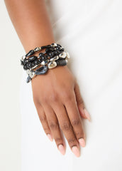 Marbled Stone Bracelet Set