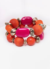 Textured Beaded Bracelets